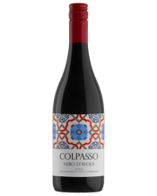  Colpasso Nero D'avola  750ML Made from Nero d'Avola, a native grape of Sicily. The vineyards that produced this well crafted red are in the Belice area on the western side of the island. A portion of the fruit is treated very carefully during picking and transportation so as not to break the skins. The bunches are than laid out and dried for 30 days. They are then gently destemmed and crushed, and fermentation takes place. This wine is then added back to the normally fermented portion. The combination of two wines provides