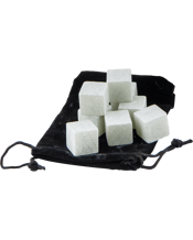  Bar Station Platinum Cool<br>Rocks 8 Pack  1EA Enjoy a whisky on the rocks without diluting its flavour and aroma. Our cool rocks are an innovative, reusable alternative to ice cubes. To keep your drink cool, simply store in the freezer for at least six hours before use. Add pre chilled stones to your glass.