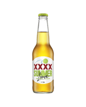  Xxxx Summer Bright Lager<br>With Natural Lime... 330ML Summer Bright with Lime is made using the same great recipe as Summer Bright Lager, however the brewers have added a dash of Lime late in the brewing process. Summer Bright with lime is citrusy with a light sweetness but low in bitterness, malt and body. It’s also free from preservatives, has no artificial flavours and lower carb.