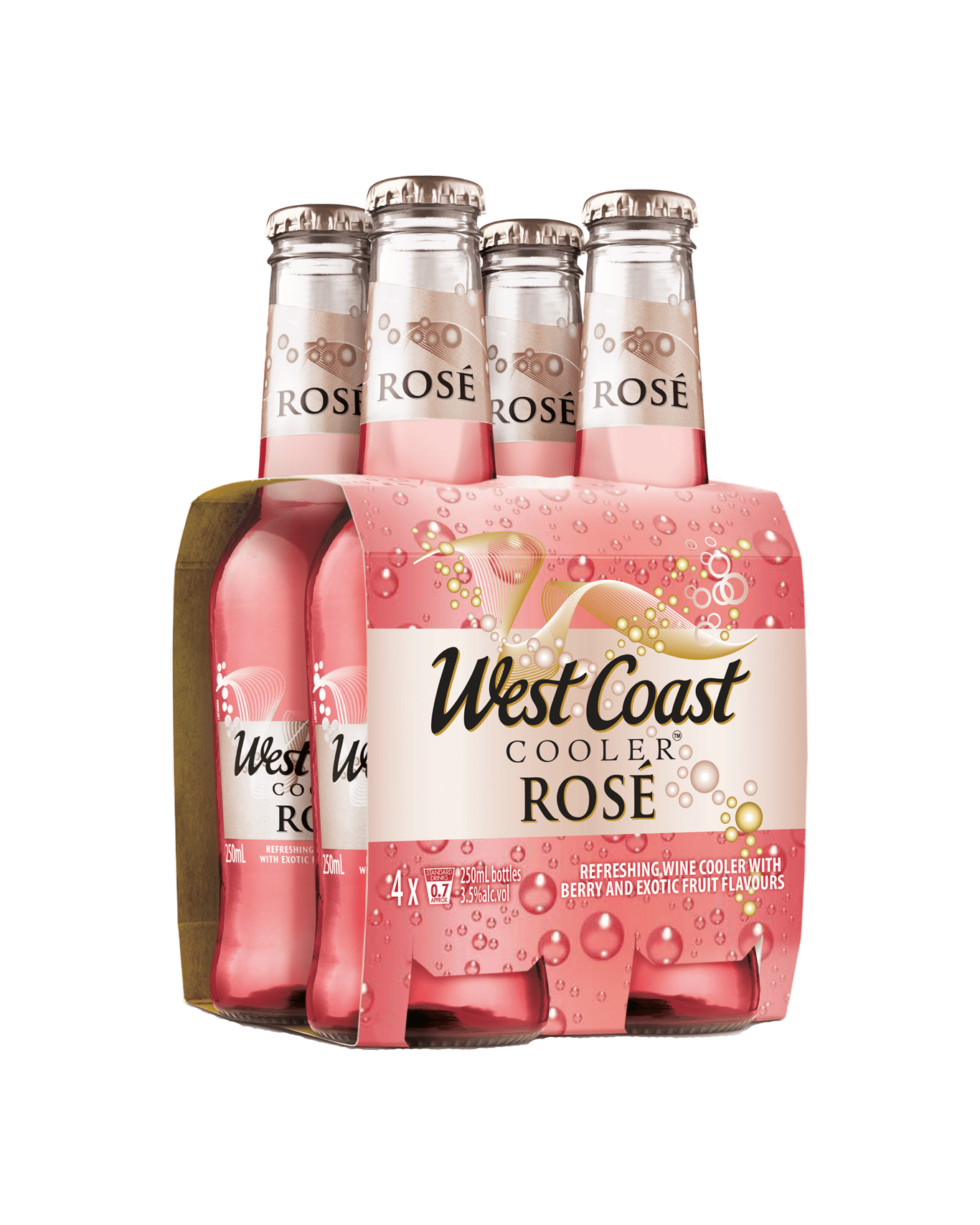 Buy West Coast Cooler Rosé 250ml Online (Lowest Price Guarantee) Best