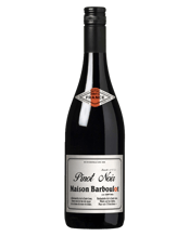  Maison Barboulot Pinot Noir  750mL Maison Barboulot Pinot Noir is an exquisitely simple red, ideal for enjoying on quiet nights in on the couch. Enjoy soft flavours of ripe red berries and plump cherries with a smattering of spice and the barest hint of liquorice. Pair with hearty, dishes like roast duck or beef bourguignon.