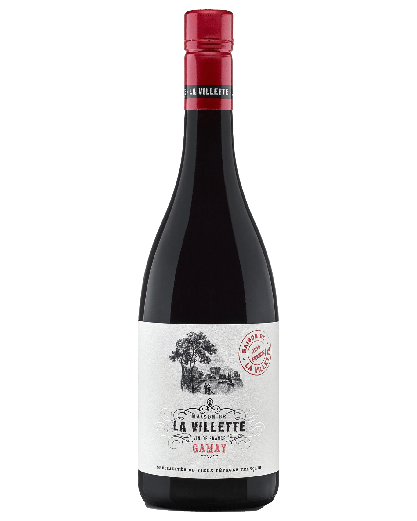 A bottle of the versatile Maison De La Villette Gamay