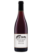  Mount Mary Pinot Noir 2010  750mL Mount Mary Pinot Noir is extremely rare and hard to find. Don't miss any opportunity to buy this rare Pinot Noir from one of the Australia's premier cool climate producers. The Pinot Noir is supple and fresh with strong tannins which need more time to develop but will blossom into a magnificent example of the style.