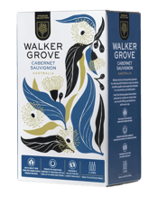  Walker Grove Cabernet<br>Sauvignon Cask 2l  2L Aromas of black plums and forest berries, with hints of vanilla sweetness. A soft palate of dark fruits and smooth tannins.