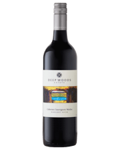  Deep Woods Cabernet Merlot  750mL This Deep Wood wine displays ripe berries and cassis aromas with distinctive cedary oak and crush mint leave. On the palate, this Cabernet Sauvignon and Merlot blend, unfolds in the complex layers of red fruit with black olive nuances further enhanced by subtle savoury oak. The fine tannins gives it a great lengthy finish. A wine, which will be enjoyable now over dinner with family and friends. Or provided with an ideal cellaring condition, this Deep Wood Cabernet blend will blossom further up t