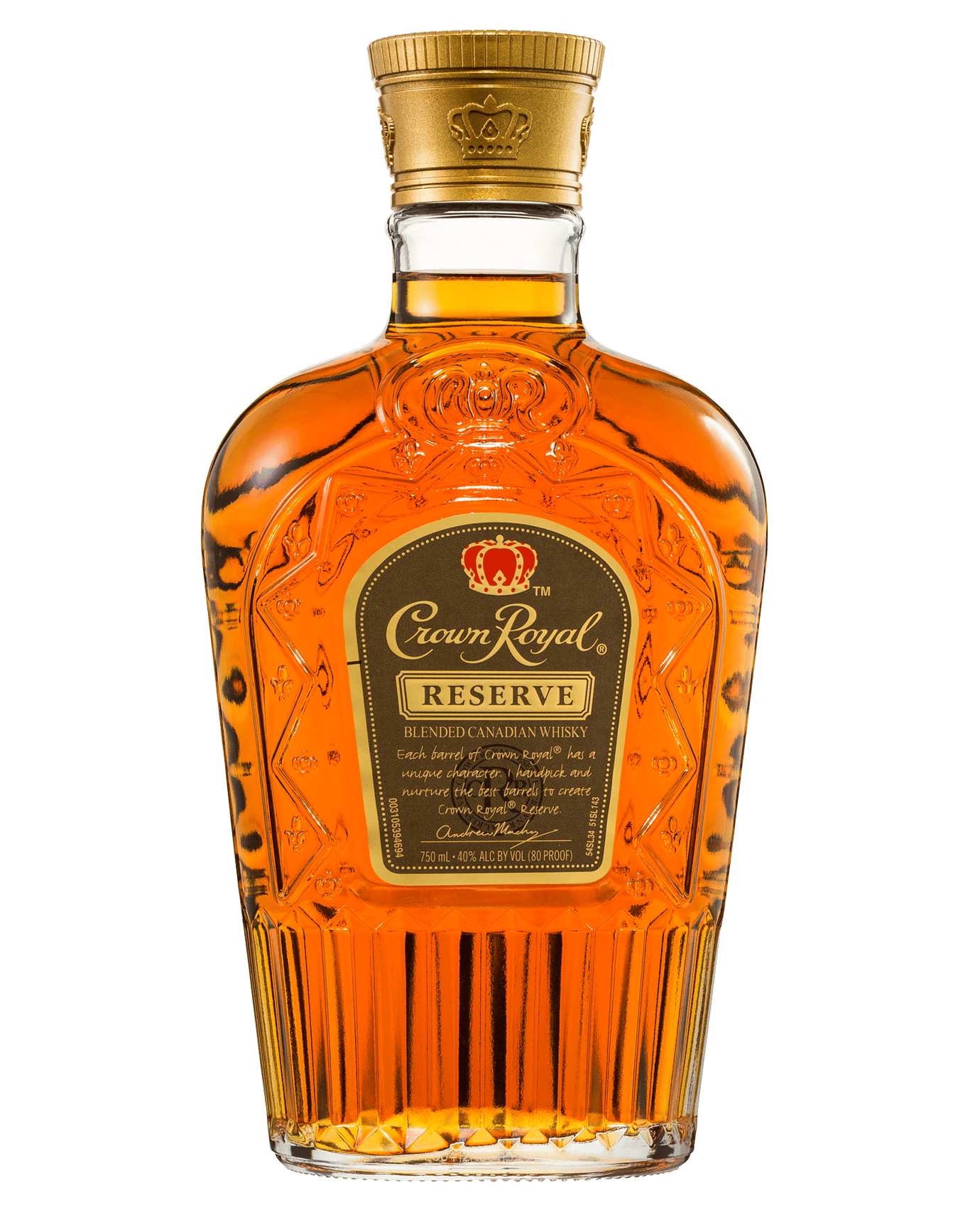 Buy Crown Royal Reserve Blended Canadian Whisky 750ml Online (Lowest