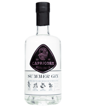  Capricorn Distilling Co.<br>Summer Gin  700mL Capricorn Summer Gin is as real as it gets - hand-crafted in Queensland using our small-batch copper still. We don't add any sugar or artificial flavours - Only a blend of 19 botanicals with fresh native Australian finger lime, ruby grapefruit and lemon myrtle. A vibrant and refreshing gin - perfect to drink with tonic, soda or in a cocktail.