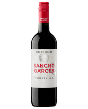  Sancho Garces Spoon And Fork<br>Tempranillo  750mL Sancho Garces pays homage to King Sancho Garcés III el Mayor, king of the Kingdom of Pamplona between 1004 and 1035, who promoted the pilgrimage route of the Camino of Santiago, or Way of St. James, and built hospitals and lodging. Sancho Garces presents aromas of fresh fruit and liquorice. Soft tannins, very well-balanced and easy-drinking.