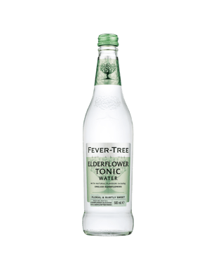Premium Elderflower Tonic Water 500mL Bottles