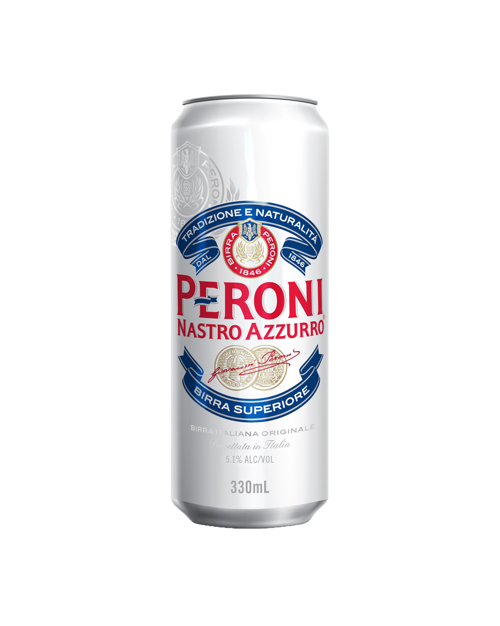 Buy Peroni Nastro Azzurro Slimline Cans 330ml Online (Lowest Price Guarantee) Best Deals + Same