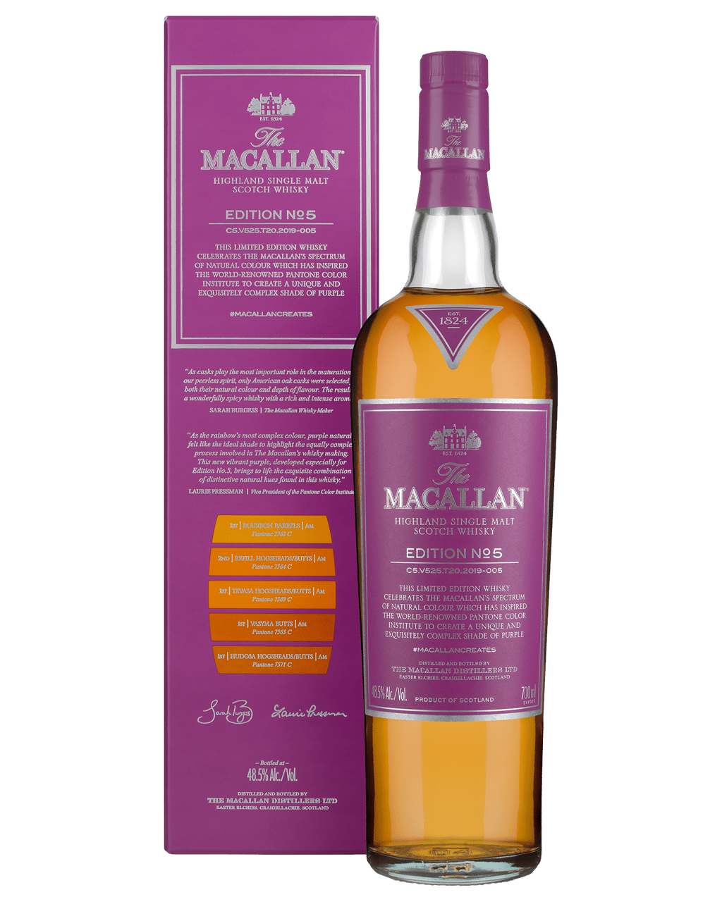 Buy The Macallan Edition 5 Single Malt Scotch Whisky 700ml Dan Murphy S Delivers