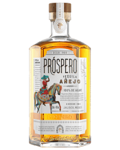 Prospero Anejo Tequila 700ml<br> 700mL Aged for a minimum of 12 months in oak barrels, Próspero Añejo has flavors of spice, toasted caramel, cacao and roasted fruit. In partnership with the multiple award winning singer Rita Ora, Prospero was designed by Stella Anguiano, one of Mexico’s premier female Master Distillers, and is a hand-crafted spirit that offers an unparalleled flavor with a smooth, elegant and perfectly balanced finish. Exquisite care is taken throughout the production process to ensure that each bottle reflects pride