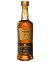  Dewar's 25 Year Old Blended<br>Scotch Whisky... 700mL Dewar’s signature 25 year old - aged for a quarter-century – a tribute to the art of blending. The accumulation of knowledge and skill passed down through generations of Dewar’s Master Blenders, since 1846, is evident in every precious drop. A blend of fine and rare scotch whiskies from the Dewar’s inventory are double aged and rested in Royal Brackla casks, Scotland’s first and oldest Royal distillery, to create this intriguing blend. Rich fruit, Floral notes and delicate honey with a hint of s