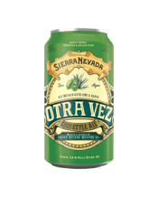  Sierra Nevada Otra Vez Cans<br>355ml  355mL Combining the classic flavours of lime and blue agave nectar in a tart gose-style beer for the ultimate answer to the heavy heat of the day. The bright lime flavour helps wake up the palate while the mild sweetness of the agave rounds out the tangy zip of the citrus fruit. Light and refreshing, this all-new Otra Vez will have you calling for another round.