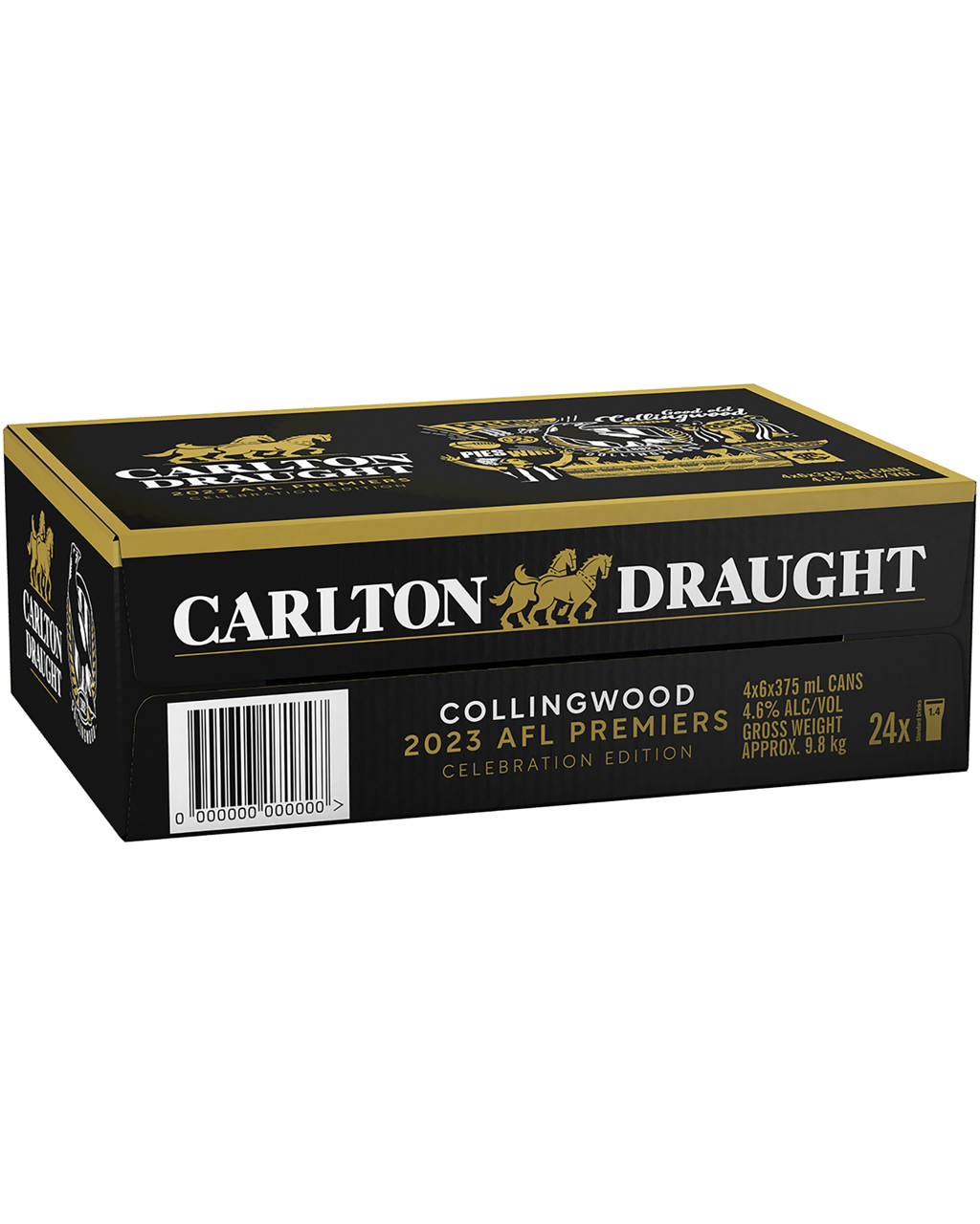 Buy Carlton Draught Afl Premiership Cans 375ml Online (Low Prices) From ...