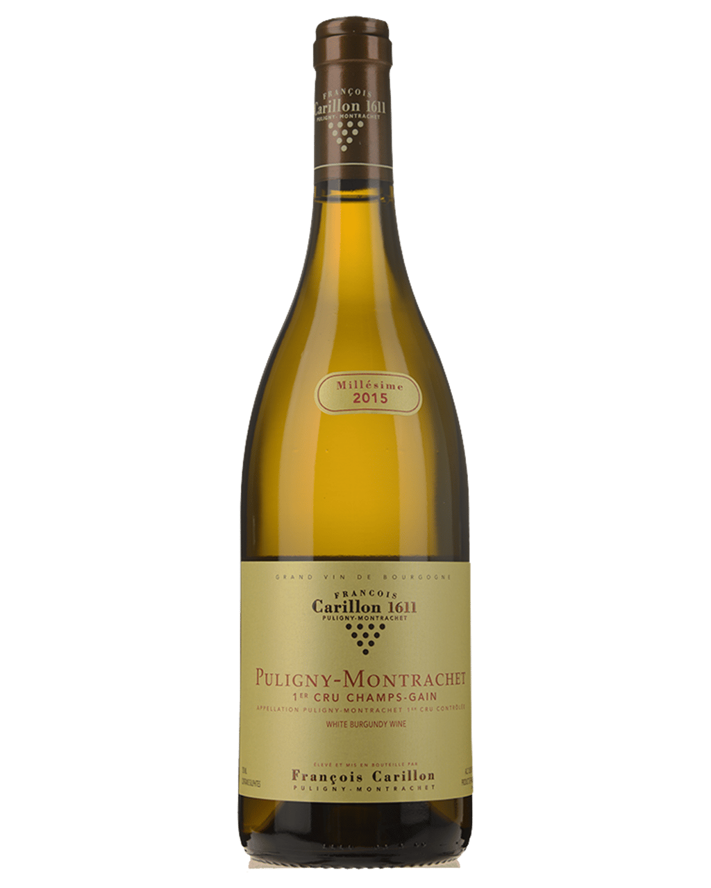 Buy Francois Carillon Puligny-montrachet 'champs De Gains' 1er Cru 2015 ...