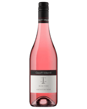  Geoff Merrill Grenache Rosé<br>2017  750mL This Grenache Rose from the McLaren Vale region displays vibrant cherry and raspberry characters with a delicate fruity palate and a brilliant light violet pink colour.