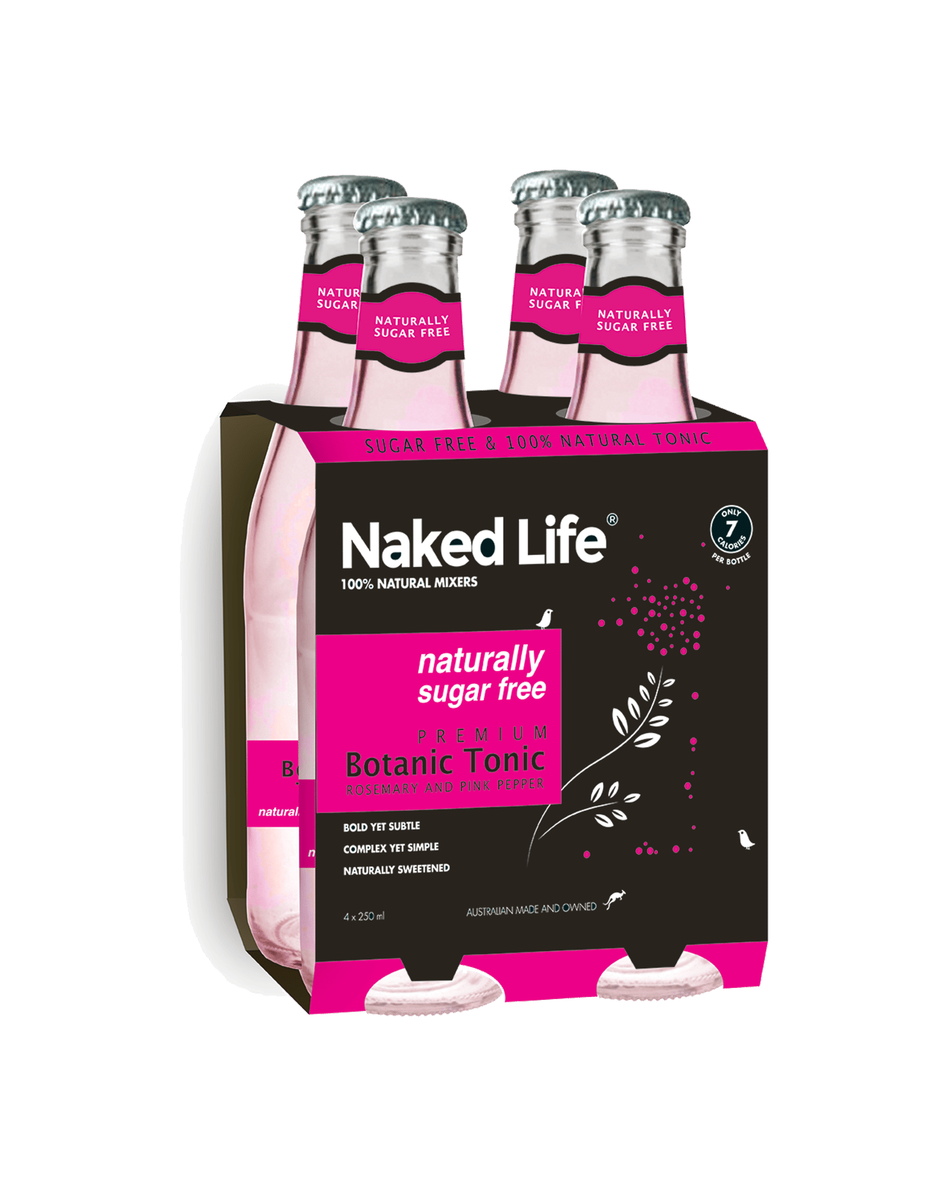 Buy Naked Life Premium Botanical Sugar Free Tonic Water 250ml Online