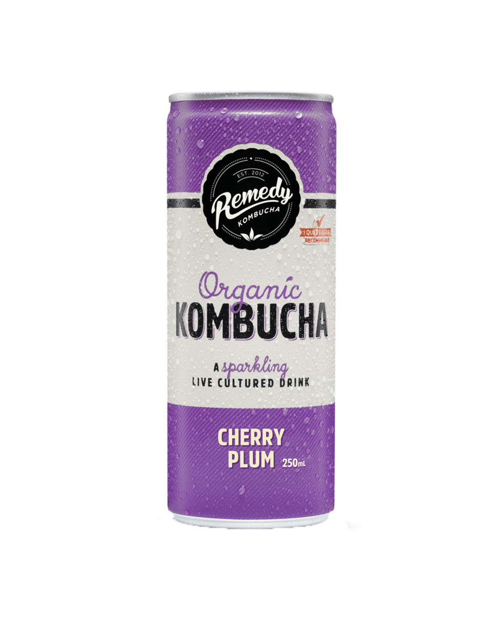 Buy Remedy Kombucha Cherry Plum 4 Pack 250ml Online (Low Prices) from ...