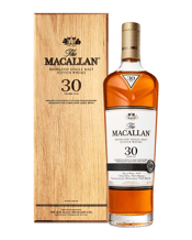  The Macallan Sherry Oak 30<br>Years Old Single... 700ML The Macallan Sherry Oak 30 Years Old forms part of our Sherry Oak range which features a series of single malt whiskies matured in hand-picked sherry seasoned oak casks from Jerez for richness and complexity. Deliciously smooth with a long, rich finish, the natural dark mahogany colour of the 30 Years Old is the richest in the range.<br /><br />TASTING NOTES<br />Colour: Dark mahogany.<br />Aroma: Honeyed figs and dates with hints of caramelised<br />pineapple and chocolate orange.<br />Palate: