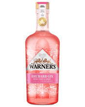  Warner's Rhubarb Gin 700ml  700ML Every bottle is one-third rhubarb juice. So it’s naturally pink. It tastes like rhubarb and looks like rhubarb because that’s what it ruddy well is: rhubarb.&nbsp;<br><br />Officially the world’s first rhubarb gin. Which is both a blessing and a curse, because it inspired a whole heap of corner-cutting copycats. Bleurgh.&nbsp;<br><br />Originally cooked up using rhubarb reportedly from Queen Victoria’s own crop; and meant to be a limited edition, until we realised how stonking it was. If anyone