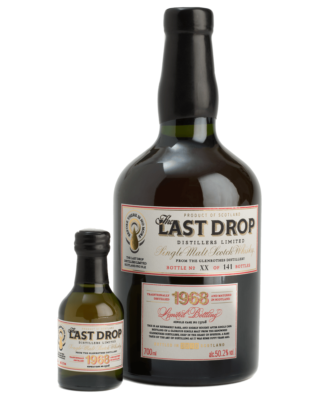 Buy The Last Drop 1968 Glenrothes Cask 13508 Single Malt Whisky 700ml