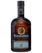  Bunnahabhain Stiuireadair<br>Whisky 700ml  700ML Stiùireadair (pronounced ‘stew-rahdur’) means ‘helmsman’ in Scots Gaelic. This single malt is complex with a rich sherry influence and aromas of fruit, nuts and spice.