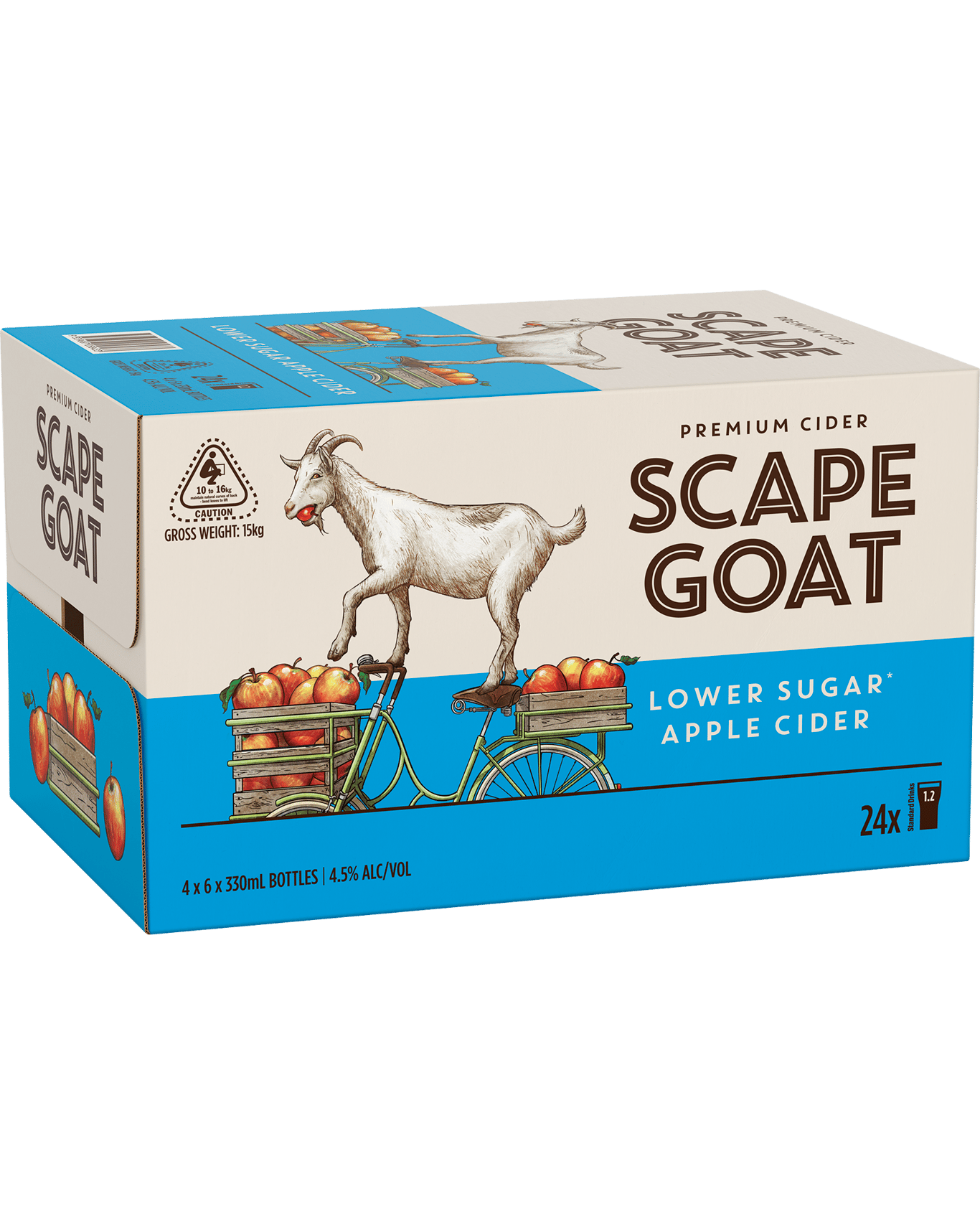 Buy Scape Goat Premium Lower Sugar Apple Cider 330ml Online @Lowest Price