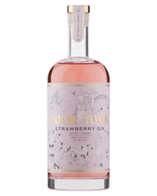 Poor Toms Strawberry Gin<br>700ml  700mL Originally conceived to loosen the mood at family weddings, this Strawberry Gin is for all occasions! We steep fresh strawberries, young ginger, and hibiscus flowers in our Sydney Dry Gin - imparting a rich pink hue and fresh complexity. The addition of intensified cardamom and cubeb pepper distillates, elevate the delicate sweetness of the strawberry.