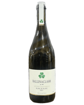  Ballinaclash Blanc De Blanc  750ML This sophisticated and elegant sparkling wine is made from 100% single vineyard chardonnay grapes. Classic toast and lemon zest aromas entice you into a creamy rounded palate displaying hints of apple and pear. Enjoy the lingering, smooth finish resulting