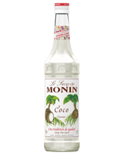 Monin Coconut Syrup  700mL MONIN Coconut Syrup provideswonderful creamy texture with complex notes complimentary to Coconut of palm and sea salt.