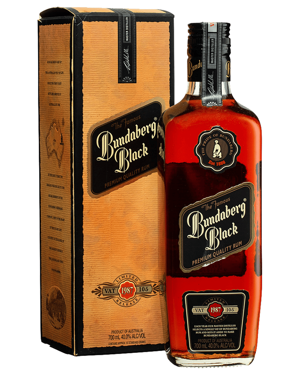古酒 未開栓 the Famous Bundaberg バンダバーグ OP RUM ラム
