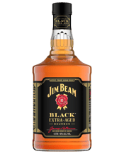  Jim Beam Black Ext Age<br>Bourbon 1l  1L Jim Beam Black offers lovers of Jim Beam an even more intense and complex drinking experience. Extra ageing in the barrel gives it a fuller and more complex flavour. Made to be enjoyed on its own over ice, with ginger ale or add water, crushed ice and fresh mint to make a classic Mint julep.