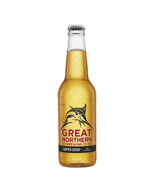 Great Northern Brewing Co. 
      Super Crisp Lager Bottles 330mL
