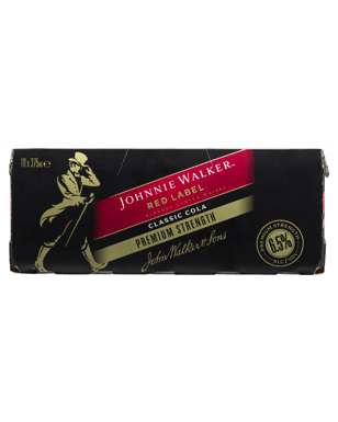 Buy Johnnie Walker Red Label Scotch & Cola Premium Strength Cans 10 ...