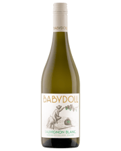Babydoll Marlborough<br>Sauvignon Blanc 750mL The nose is lifted with fresh notes of passionfruit and grapefruit. Sweet fruit characters on the palate and fresh acidity combine to create an expressive, classy Sauvignon Blanc. Beautiful with fresh seafood also suitable for vegetarians, vegans and a gluten free diet. Enjoy now, or cellar up to 2 years.