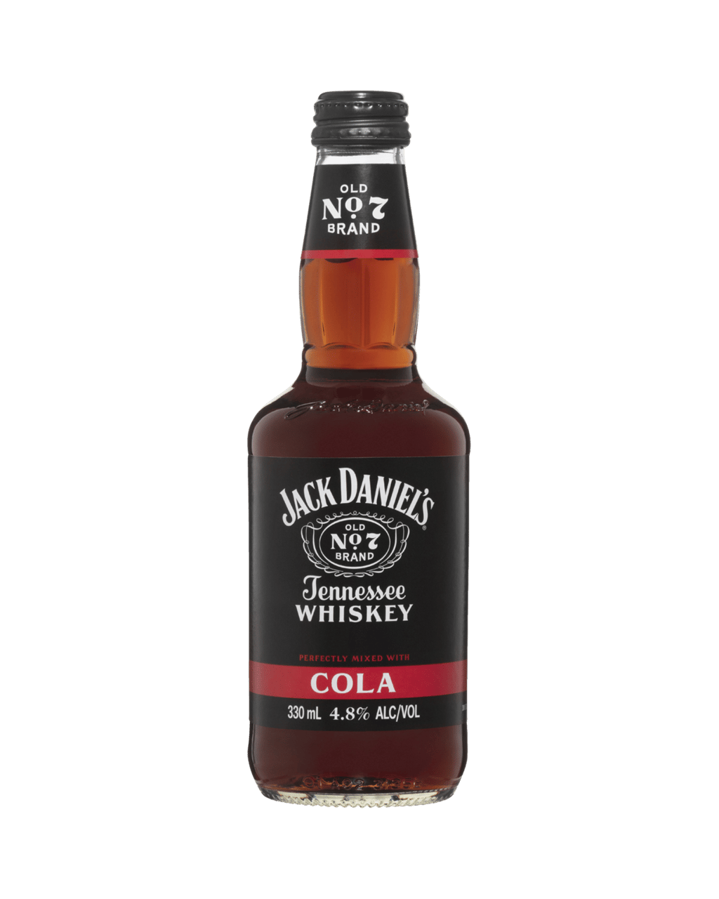 Buy Jack Daniel S Tennessee Whiskey Cola Bottle 330ml Online Lowest Prices In Australia Dan Murphy S