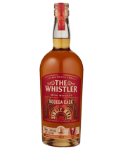  The Whistler 5 Year Old<br>Single Malt Irish... 700mL The Whistler 5 Year Old Bodega Cask Single Malt is a triple distilled whiskey that has been wholly matured in the finest Spanish Sherry Butts for its whole life. These butts were sourced from our partners in the famed Bodegas of Jerez de la Frontera.