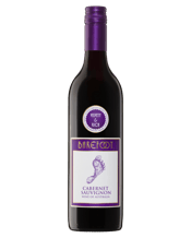 Barefoot Cabernet Sauvignon  750mL Barefoot Cabernet Sauvignon is a jammy wine with robust flavours of wild berries and currants. Hints of toast oak and clove enhance the smooth velvety finish. Perfect with beef, lamb, red sauce pastas and sharp cheeses. Outstanding!