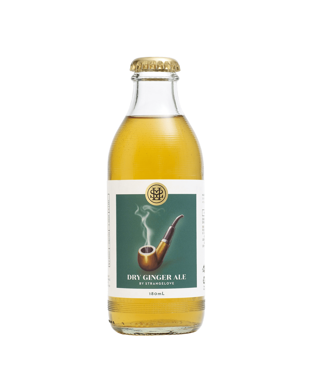 Strangelove Dry Ginger Ale Bottles 180mL Boozy