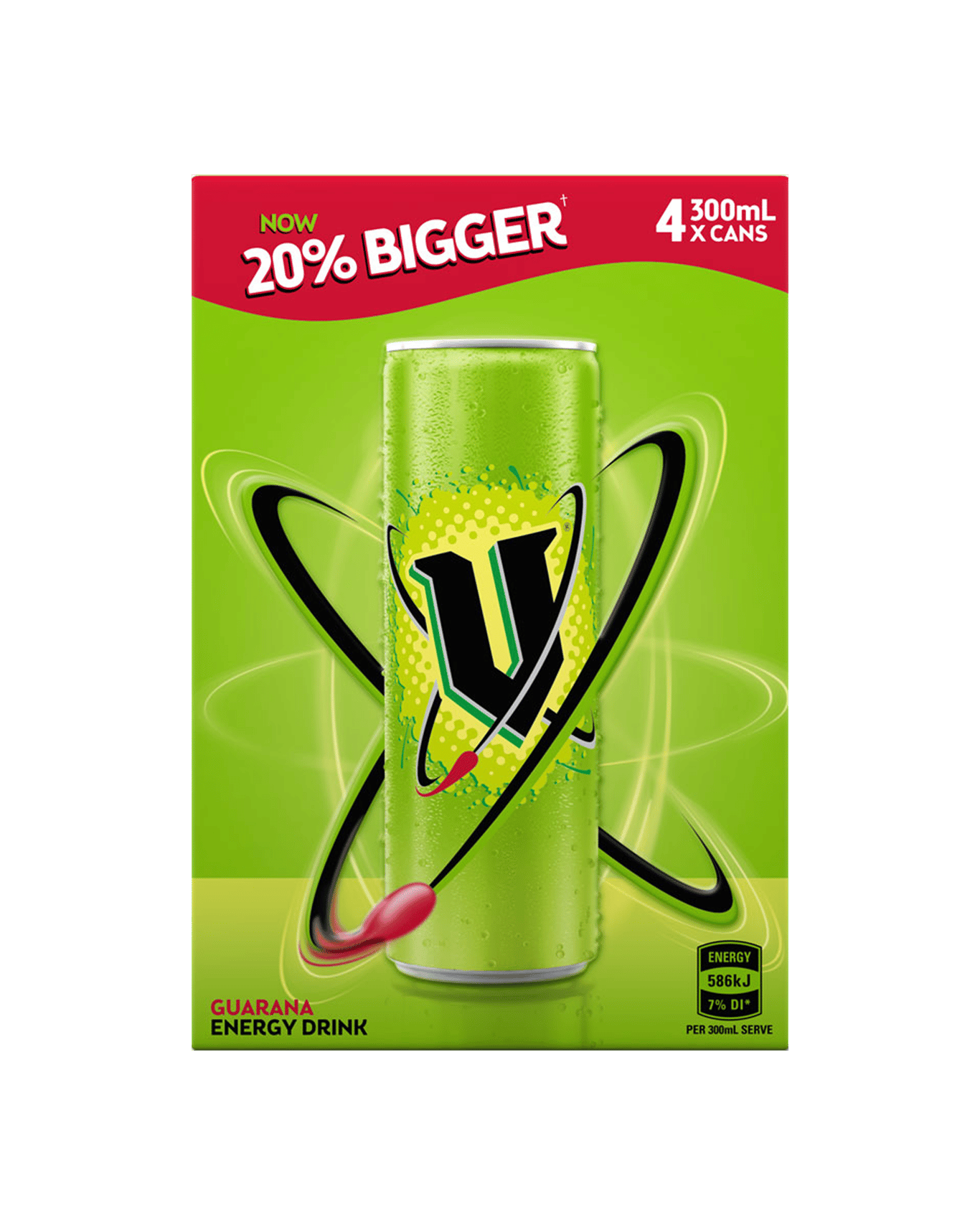 Buy V Energy Drink Cans 300ml Online (Low Prices) from Dan Murphy's