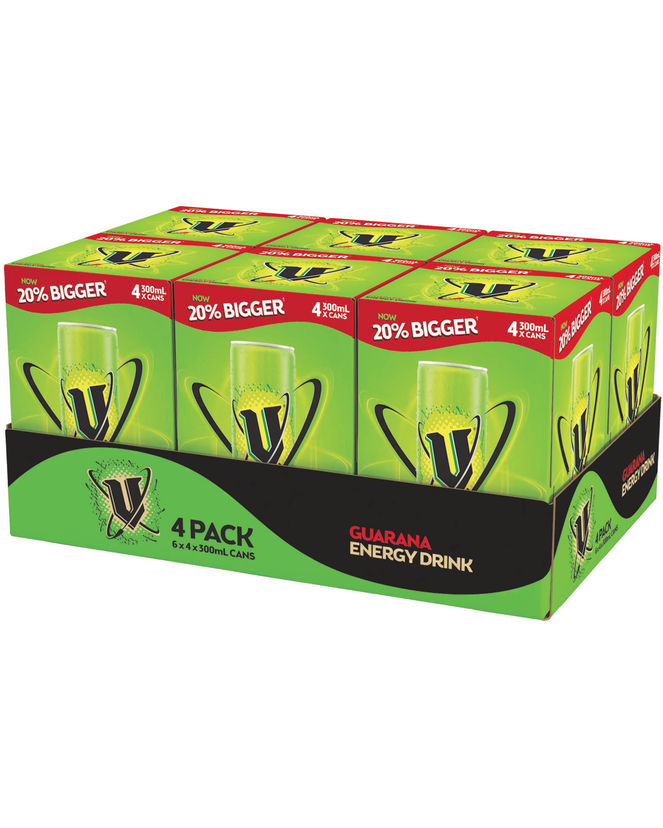 Buy V Energy Drink Cans 300ml Online (Low Prices) from Dan Murphy's