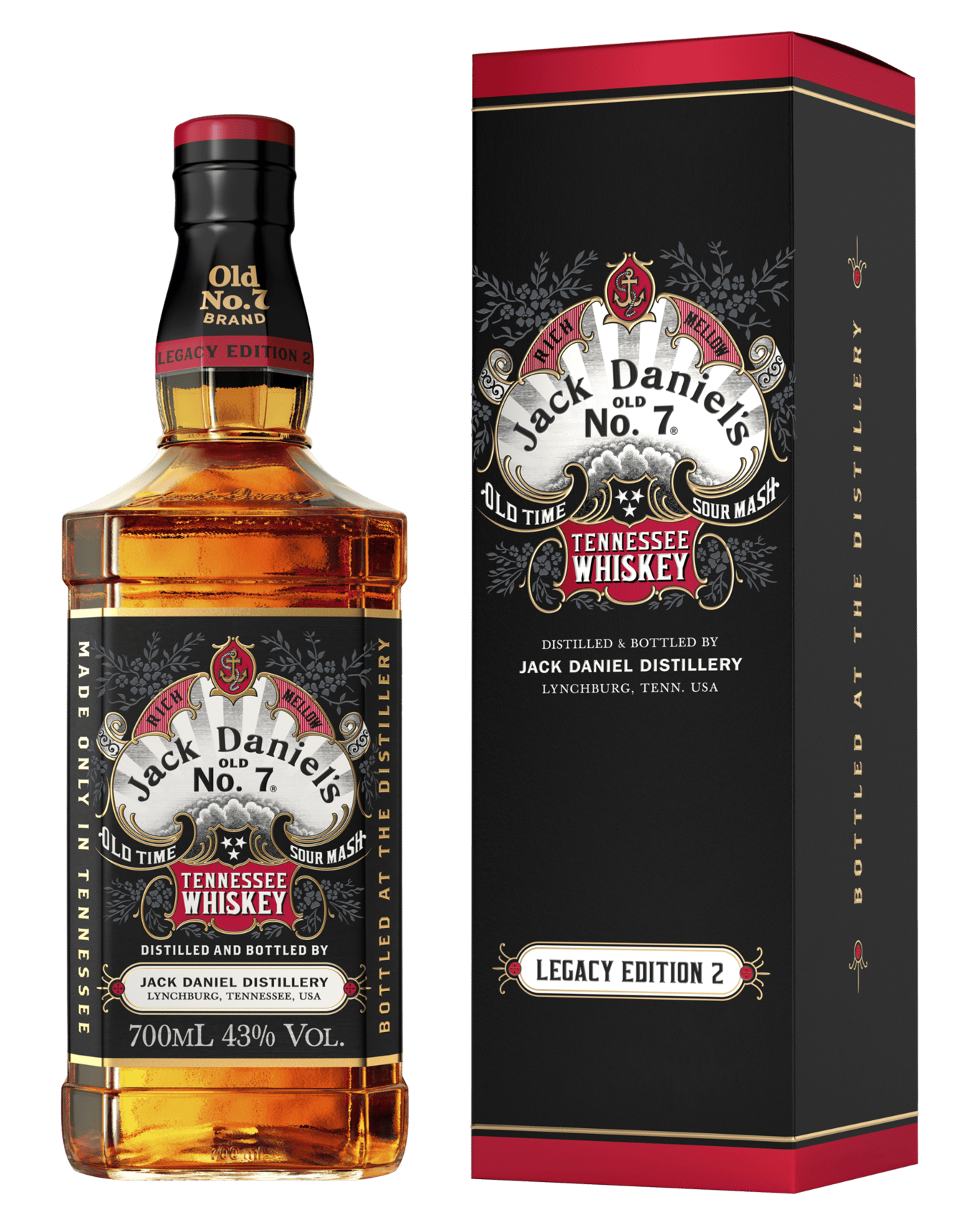 Jack Daniel's Legacy Edition 2 Tennessee Whiskey 700ml (Unbeatable