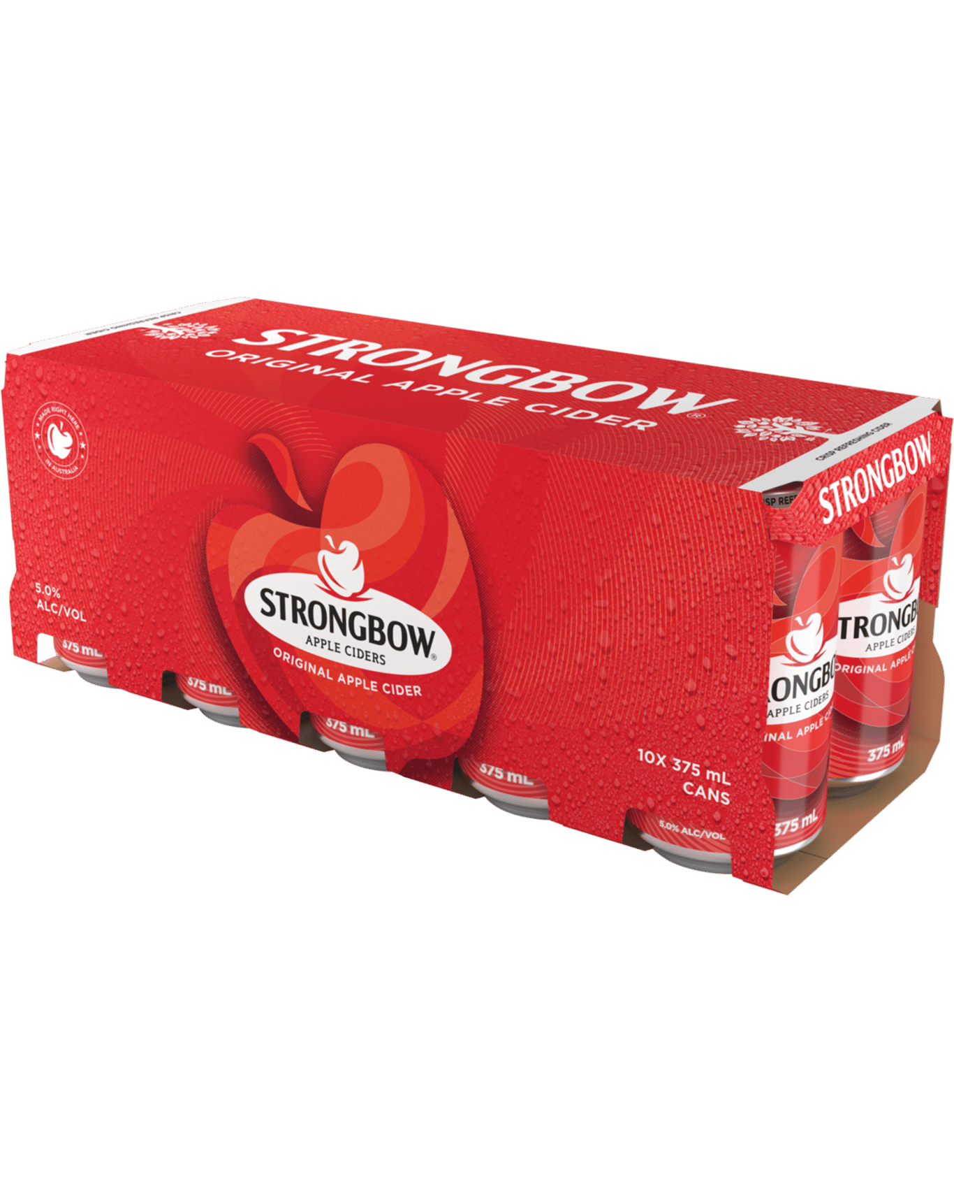 New Strongbow Buy Strongbow Original Apple Cider Cans 375ml Online @Lowest Price