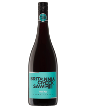  Britannia Creek Sawmill<br>Yarra Valley Pinot... 750ML This Yarra Valley Pinot Noir has a bright medium red hue, lifted strawberry fruit supported by light oak maturation with earthy spice undertones.