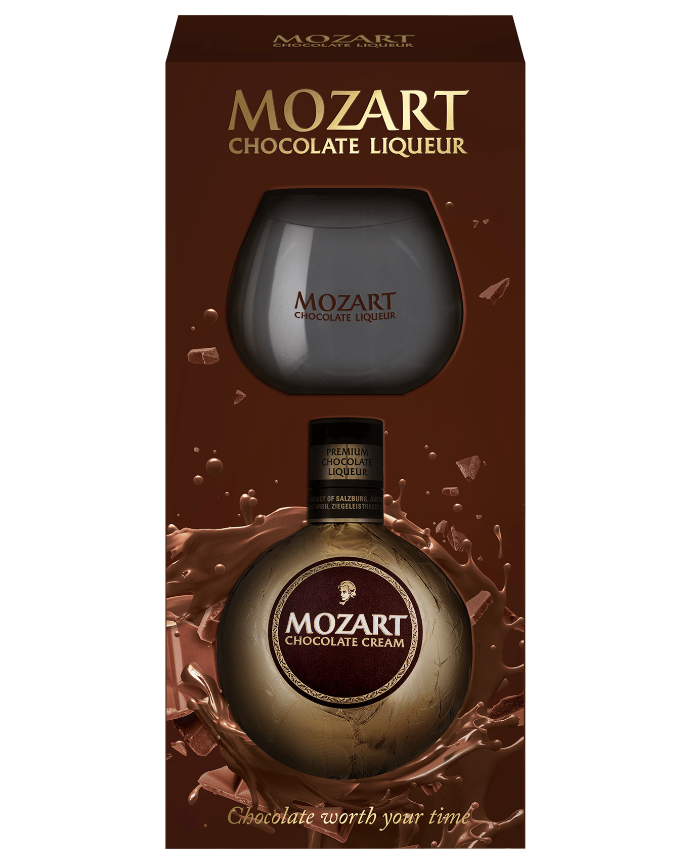 Buy Mozart Chocolate Liqueur Glass Pack 500ml Online (Lowest Price
