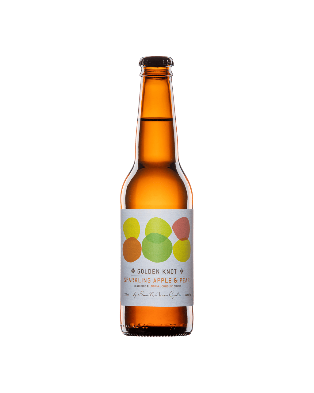 Buy Small Acres Apple And Pear Golden Knot Non Alcoholic Cider 330ml ...