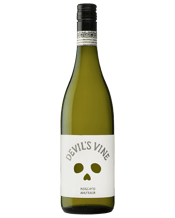  Devil's Vine Moscato  750ML Devil's Vine is one hell of a wine. This devilish drop is approachable yet complex, juicy yet smooth, and intensely satisfying. This wine provides sweet aromas of pear and musk. Fruity, citrus flavours on the palate with crisp acidity. Go on... It would be a sin not to.