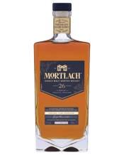  Mortlach 2019 Release 26<br>Year Old Single... 700mL This small batch of Mortach has been matured in first-fill Pedro Ximenez and Oloroso-seasoned casks, which have brought a deep, rich, fruity intensity to complement the savoury complexity of the 2.81 distilled distillery character. Called the “The Beast of Dufftown” for its robust, umami-rich character, little known Mortlach may be the best kept secret in Scotch. Bold flavours are the mark of this special breed, distinguishing it as the monarch of its glen as surely as the bellow of a mature red