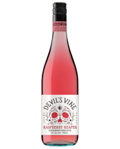  Devil's Vine Raspberry<br>Reaper Moscato  750ML This devilish Raspberry Moscato bursts with juicy raspberry flavour and a hint of sweetness. Enjoy chilled and shared amongst friends.<br />Go on...it would be a sin not to.